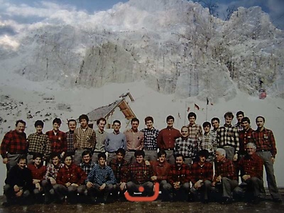 NEL 1987 SUL PASSO FALZAREGO (BL)
